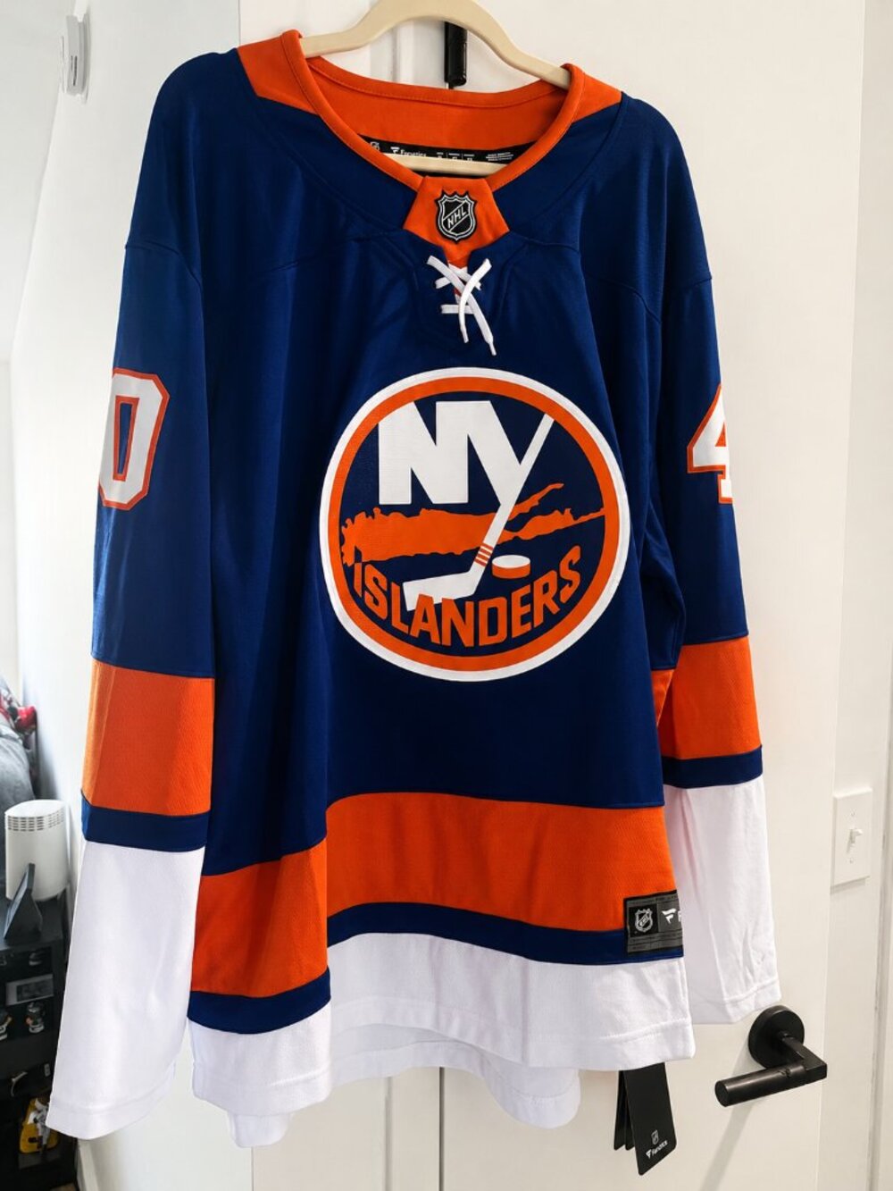 NWT Fanatics Breakaway Men’s NY Islanders Semyon Varlamov Jersey Size XL